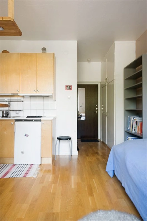 20平的无限空间—斯德哥尔摩的精致小户型公寓