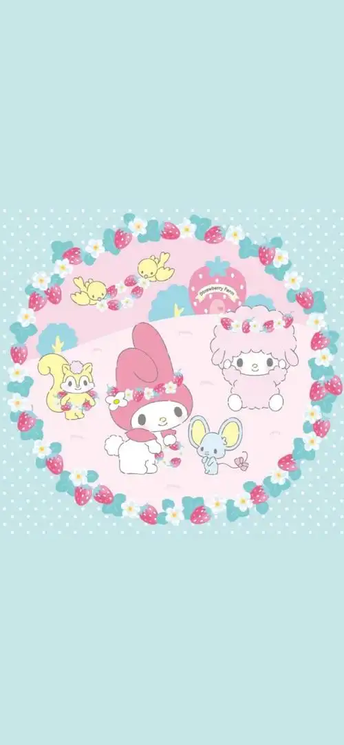 手机壁纸##美乐蒂##必爱诺##少女心壁纸