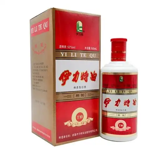 新疆伊力牌伊力特曲52度500ml绵柔型整箱6瓶包邮固态