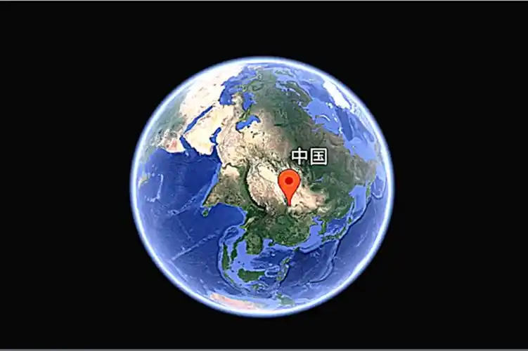 从太空看地球从地球看中国从中国看武汉山河清晰可见