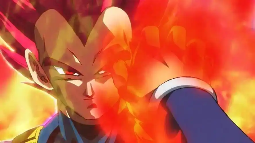 红发超赛神贝吉塔,这个形态的贝吉塔真的帅_上线_神魔幻想_原文