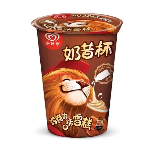 和路雪奶昔杯巧克力口味雪糕90g单杯装