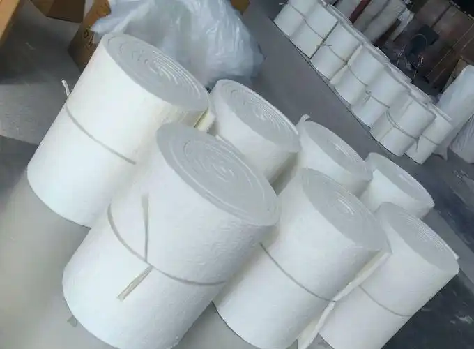 耐高温隔热防火耐火棉管道硅酸铝陶瓷纤维针刺毯毡蒸汽管道保温棉裸棉
