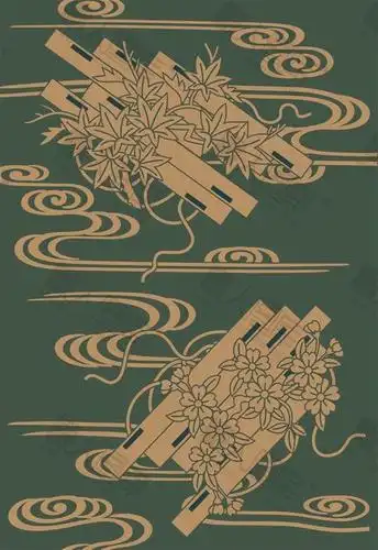 首页 免抠背景 复古|中国风 日式竹子背景墙素材信息: 素材编号