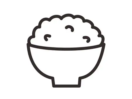 rice black-and-white