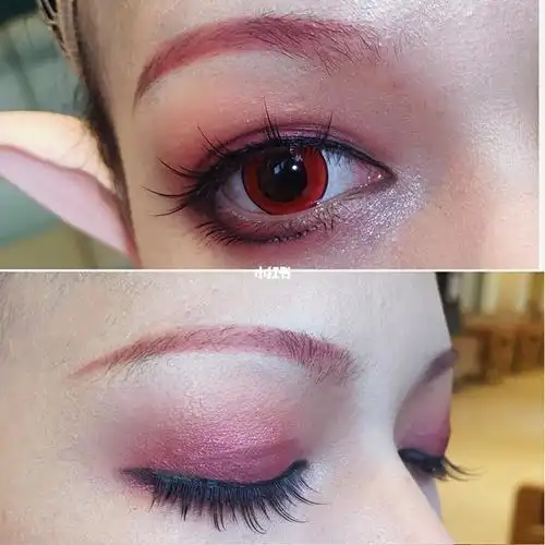 cos妹子万用眼妆