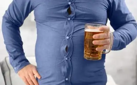 啤酒肚发硬更危险睡眠质量差也能造就啤酒肚
