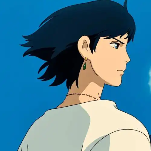 审美积累哈尔头像动漫头像侧颜绝了