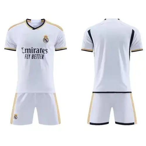 皇家马德里主场足球服套装莫德里奇魔迪本泽马皇马球衣新赛季球服