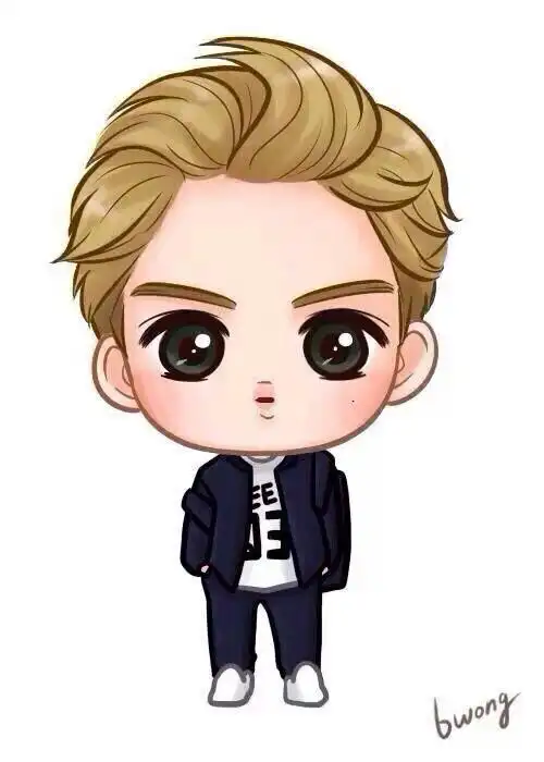 在中 明星 东方神起 q版