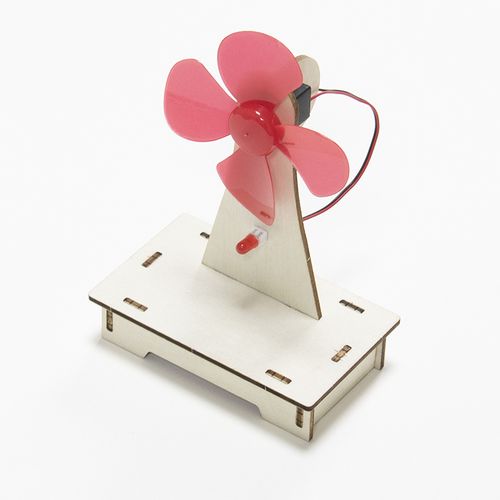 自制微型风力发电机物理玩具科学实验器材科技小制作科普教学教具