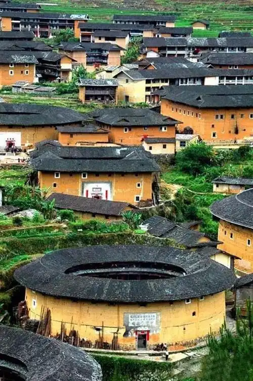 印象|客家土楼,山水最美处,神一般的建筑