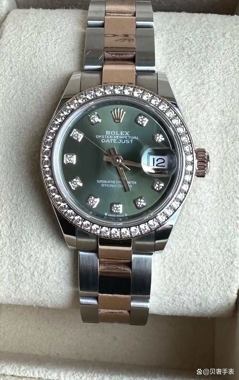 劳力士279381女装日志,橄榄绿,2021年8月卡大全套