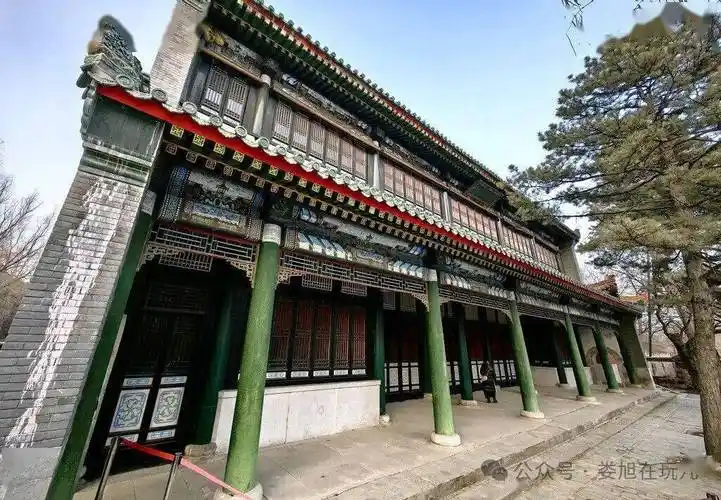 避暑山庄 之 文津阁_假山_文澜阁_楼阁