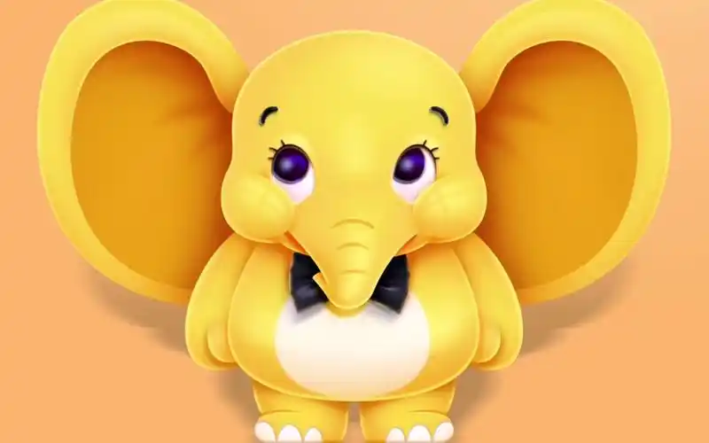 可爱大象 大象吉祥物设计 大象ip 小象ip 原创象 象卡通 象插画 象