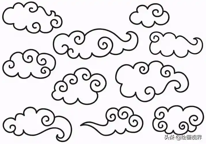 祥云图案图片(祥云很难画) - 赤虎壹号