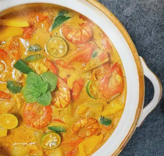 简单好吃的泰式咖喱虾