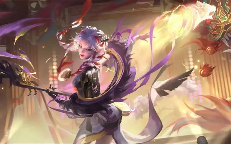 60fps】杨玉环-寅虎·心曲 动态壁纸_哔哩哔哩bilibili_王者荣耀