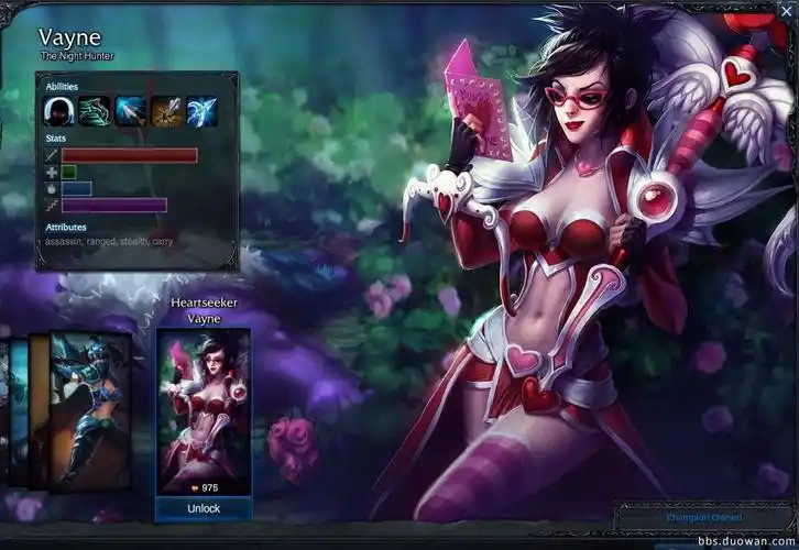 求美服vn情人节皮肤原图. 就是这个图的高清版本.