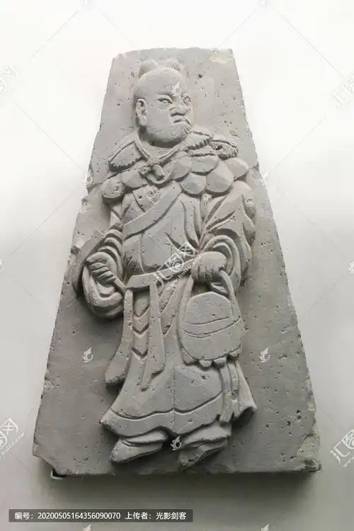 金代八仙人物砖雕