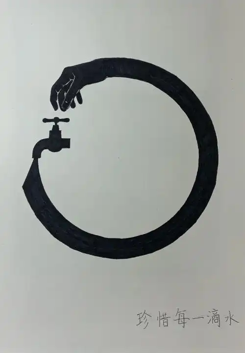 连江启明学校初二学生校园公益招贴设计展——传递正能量,我们来真的