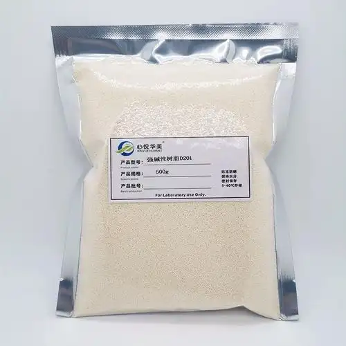 调整ph除氯硫酸根心悦华美氢氧型大孔强碱性阴离子交换树脂