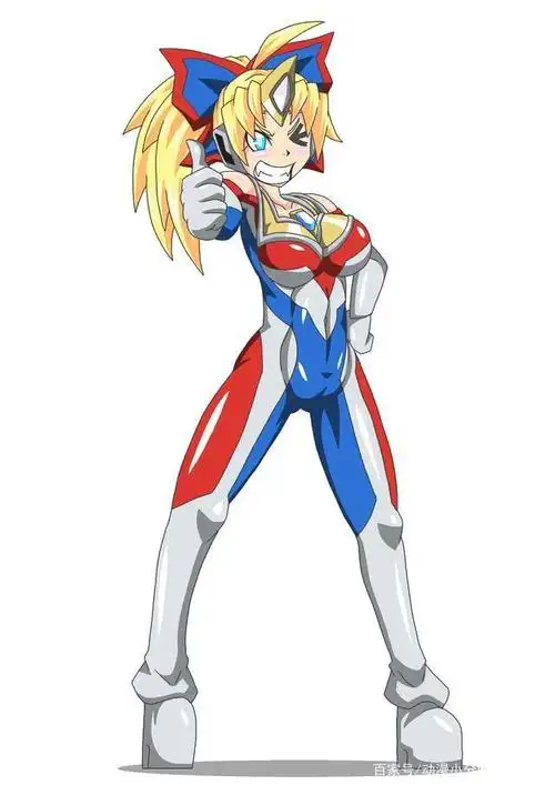 五位奥特曼变成漂亮小姐姐后,戴拿看起来很活泼而迪迦很文静