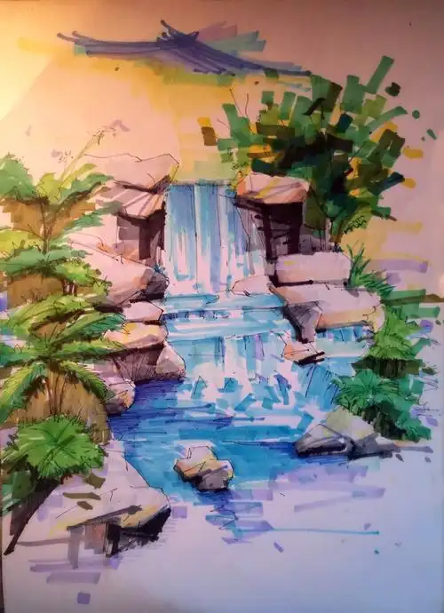 所以很少画画了 差太多哥哥阅读 898评论 7赞 12 马克笔石美人神仙鱼