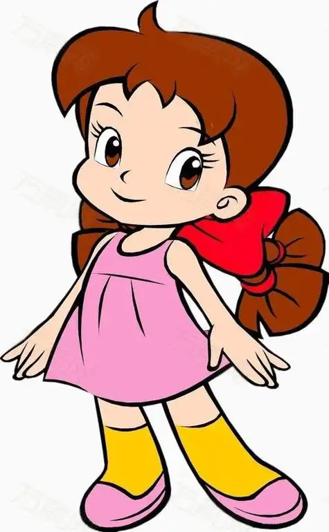 彩色 第1页学习小女孩简笔画可爱为先卡通萌简笔画小女孩 第1页卡通小