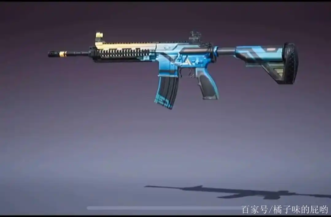 和平精英m4新皮肤夜灯免费得到