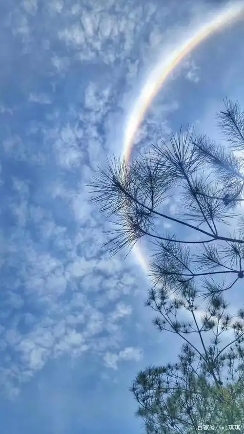 厦门出现日光圈,太美了