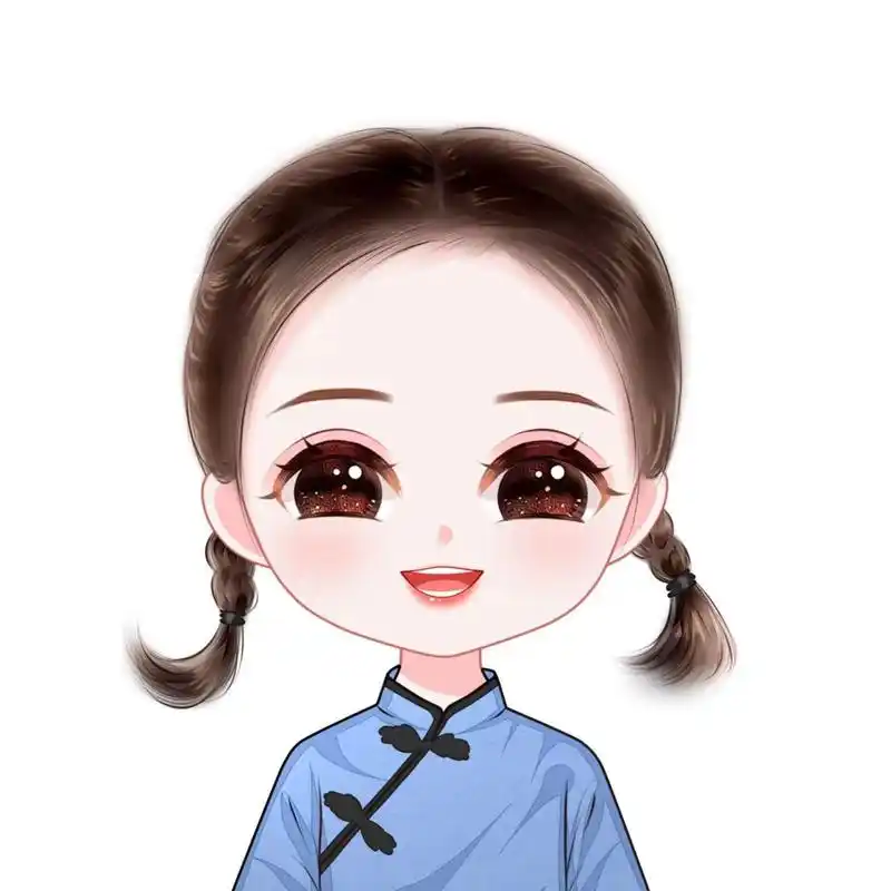 分享超可爱的萌娃卡通手绘头像 手绘头像卡通头像漫画头像女生头像