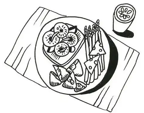 饭菜简笔画饭菜简笔画简单