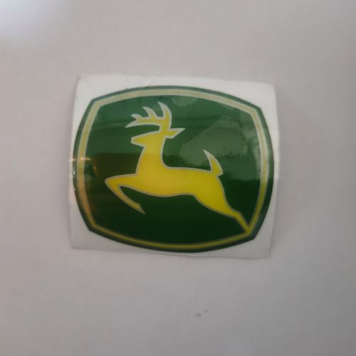 约翰迪尔天拖拖拉机农机配件7*8拖拉机机罩前脸鹿标标志前脸贴标