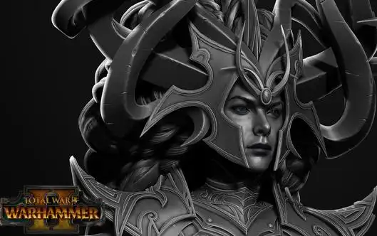 战锤全面战争2从零开始的中古战锤黑暗精灵莫拉斯第一期赫卡提的祭祀