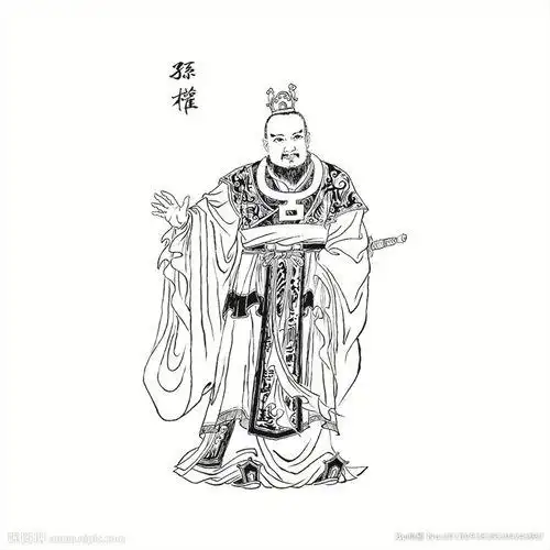 孙权简笔画孙权简笔画可爱q版