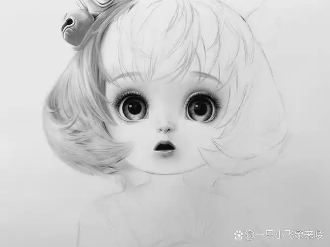 【7815收藏】素描王者荣耀蔡文姬步骤图