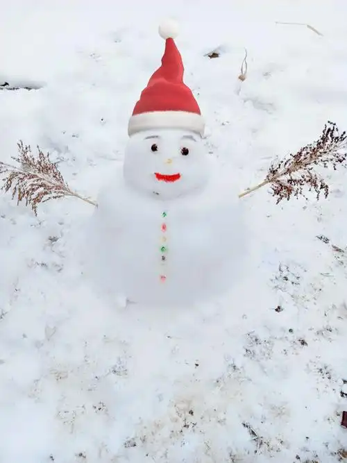 小雪人真可爱