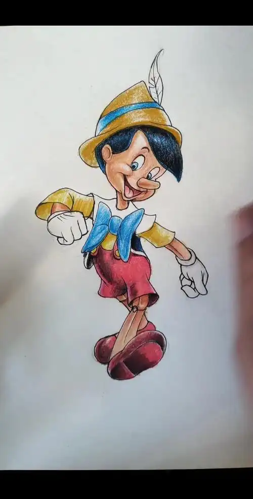 动漫人物#童年的回忆《木偶奇遇记》匹诺曹-度小视