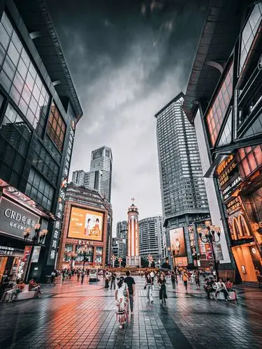 摄阅世界重庆解放碑