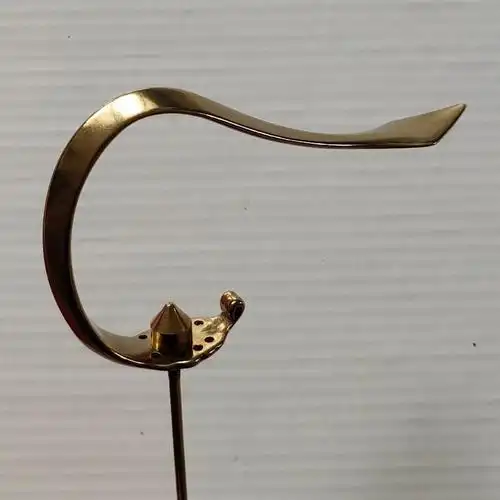 鸟笼配件黄铜川笼画眉笼钩川笼钩子一尺画眉鸟笼钩子508号黄铜508号