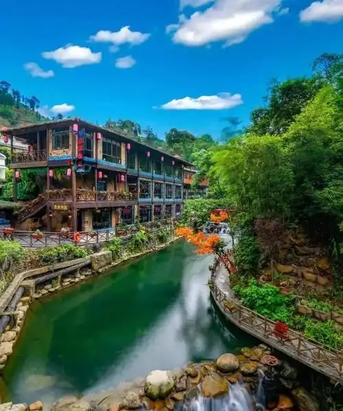 广州清远古龙峡景区图片,清远龙腾峡玻璃桥一日游图21