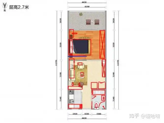 长方形小户型(60平)如何装修呢?
