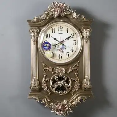 钟表客厅欧式艺术装饰壁挂图片