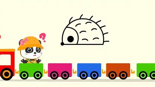 动物巴士冒可简笔画