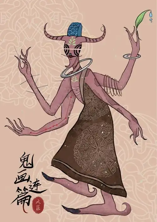 鬼画连篇-节日文创插画设计