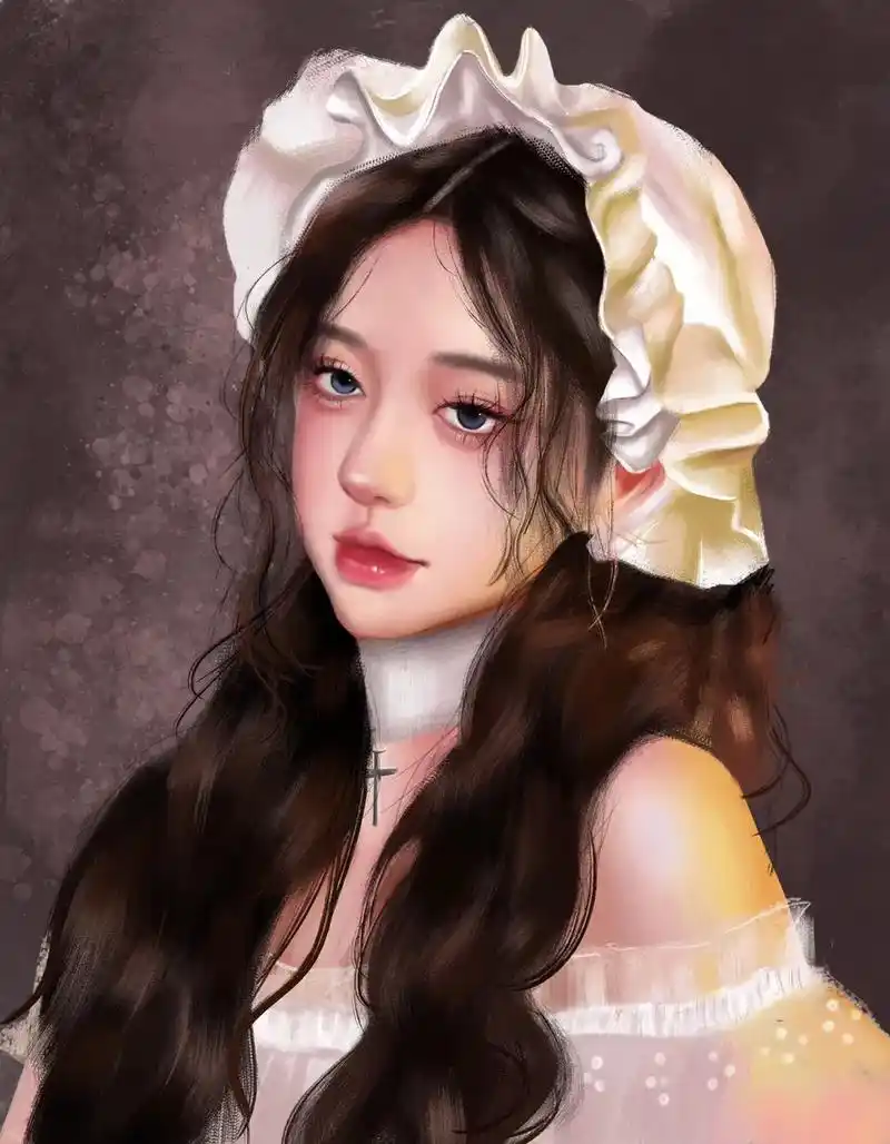 厚涂过程#厚涂 #板绘 #绘画过程 #procreate绘画 - 抖音