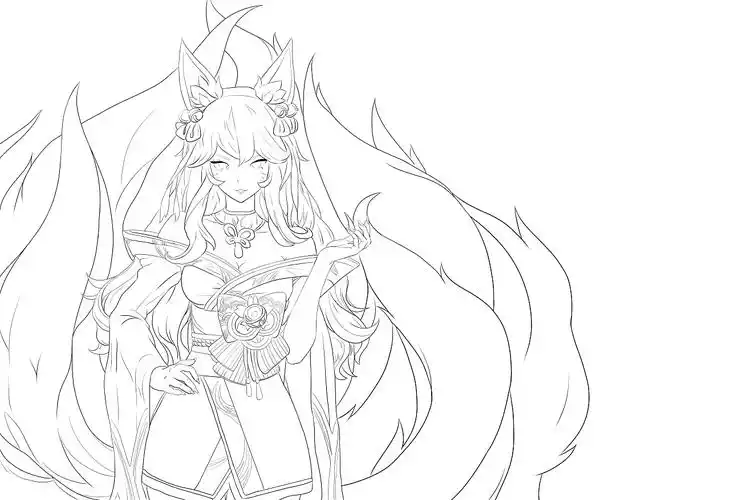 lol英雄角色九尾妖狐阿狸