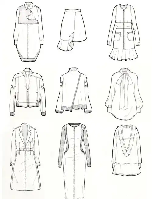 服装设计手绘款式图工具推荐