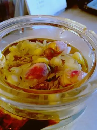 湛湛站做的玫瑰花茶